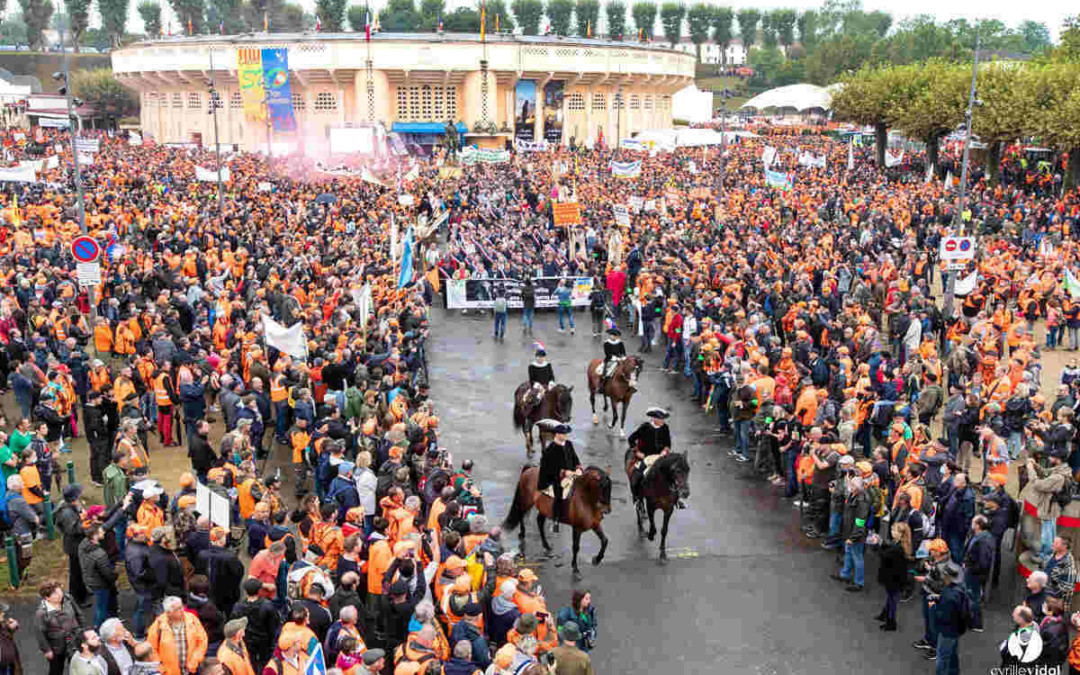 Manifestation historique du 18 septembre 2021 à Mont de Marsan